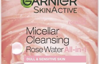 Garnier Micellar Rose Cleansing Water, Gentle face Cleanser & Makeup Remover