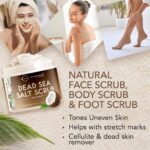 O Naturals 510g Ultra Hydrating Coconut Dead Sea Salt Scrub