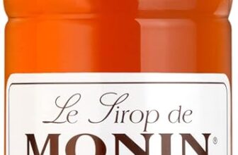 MONIN Premium Caramel Syrup 1L for Coffee and Cocktails